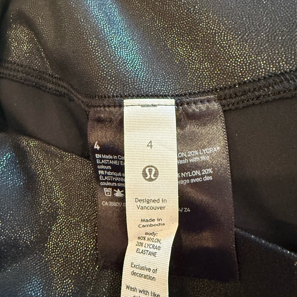 lululemon athletica Black Leggings